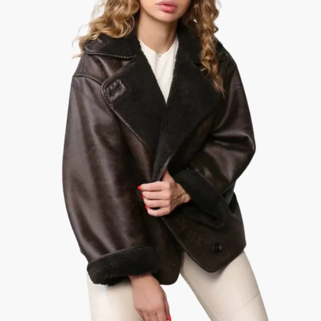 Adelina - Veste femme avec col à revers et doublure synthétique - Image 2