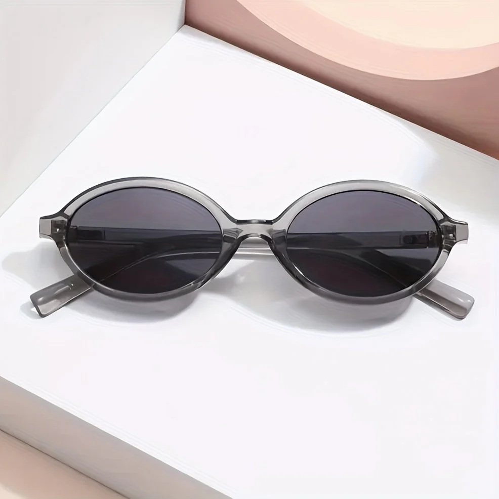Alanna | Okulary przeciwsłoneczne damskie retro owalne w panterkę eleganckie - Image 3