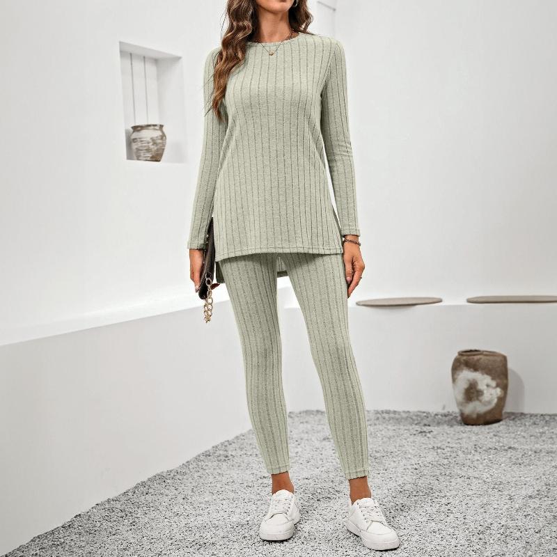 Alessia - Komplet domowy z dłuższym topem - Image 6