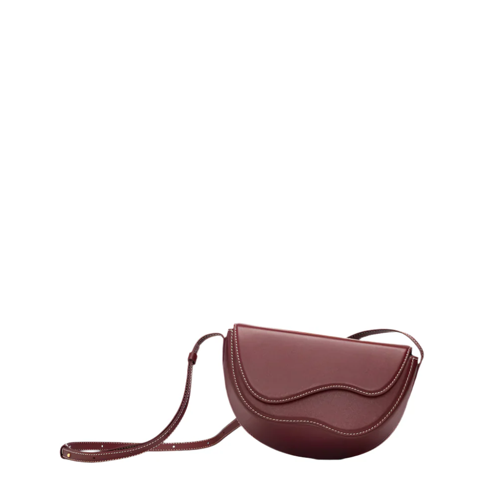 Antonia | Elegancka torebka damska na ramię, miękka struktura, regulowany pasek, klasyczny fason saddle - Image 7