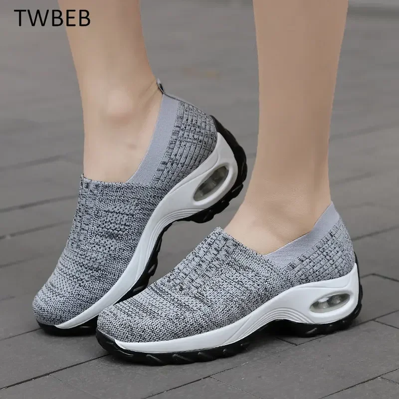 Avonlea - Damskie buty ortopedyczne slip-on z amortyzującą podeszwą powietrzną - Image 2
