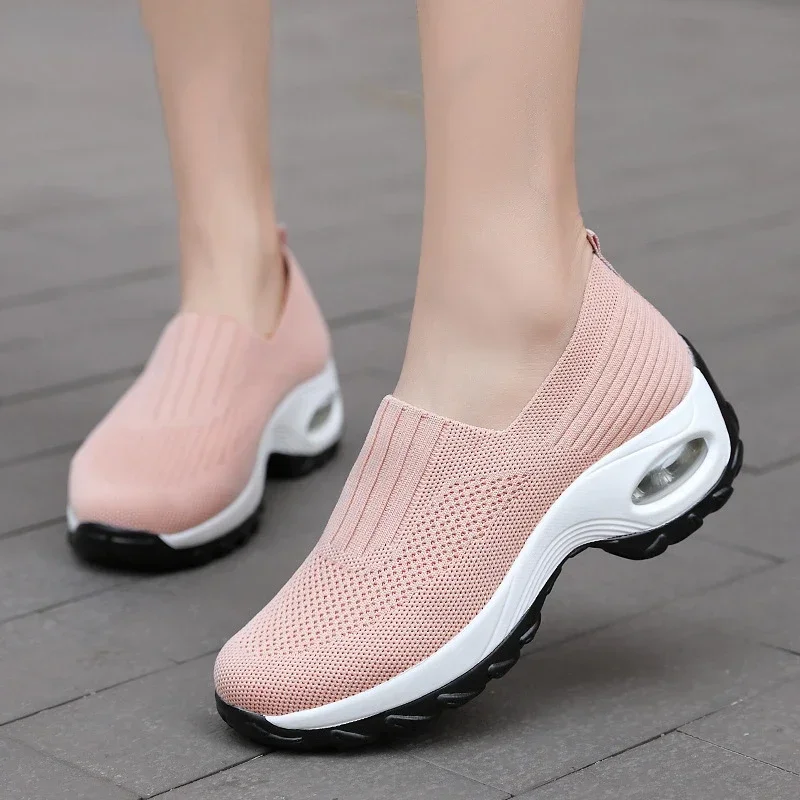 Avonlea - Damskie buty ortopedyczne slip-on z amortyzującą podeszwą powietrzną - Image 3