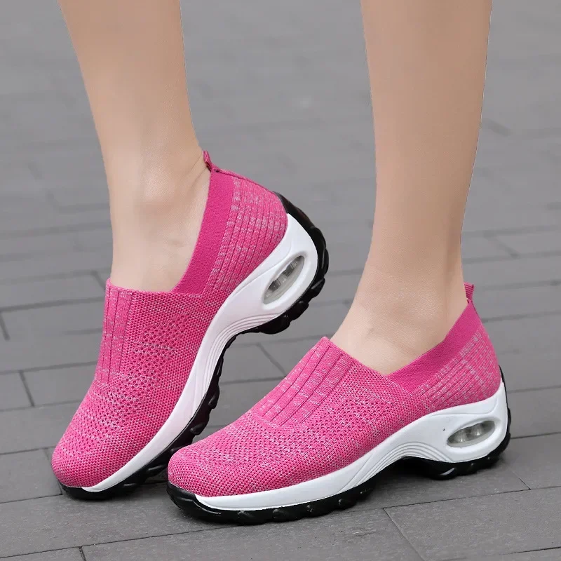 Avonlea - Damskie buty ortopedyczne slip-on z amortyzującą podeszwą powietrzną - Image 4