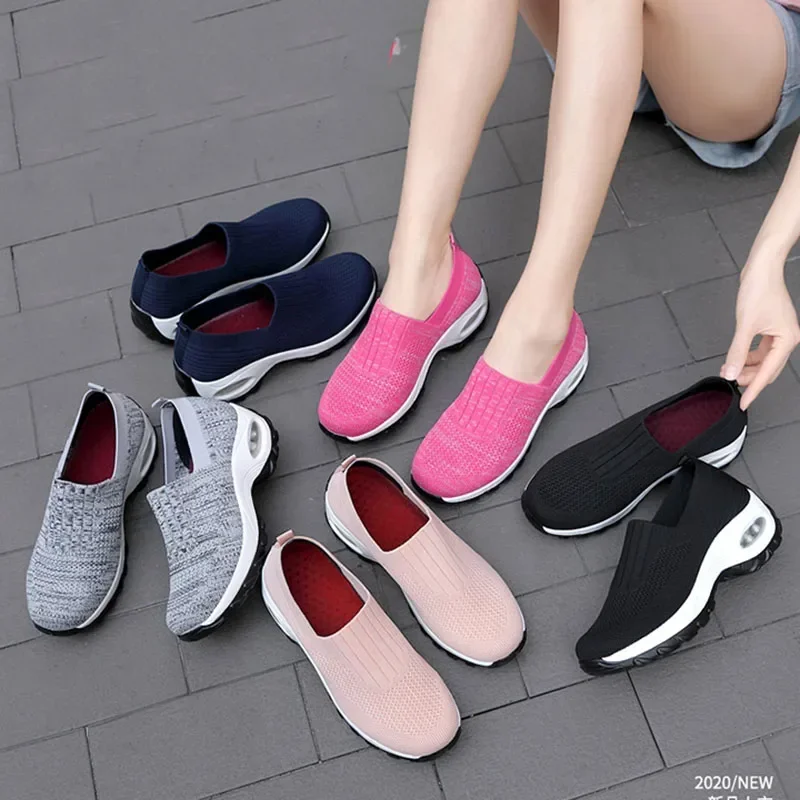 Avonlea - Damskie buty ortopedyczne slip-on z amortyzującą podeszwą powietrzną - Image 5