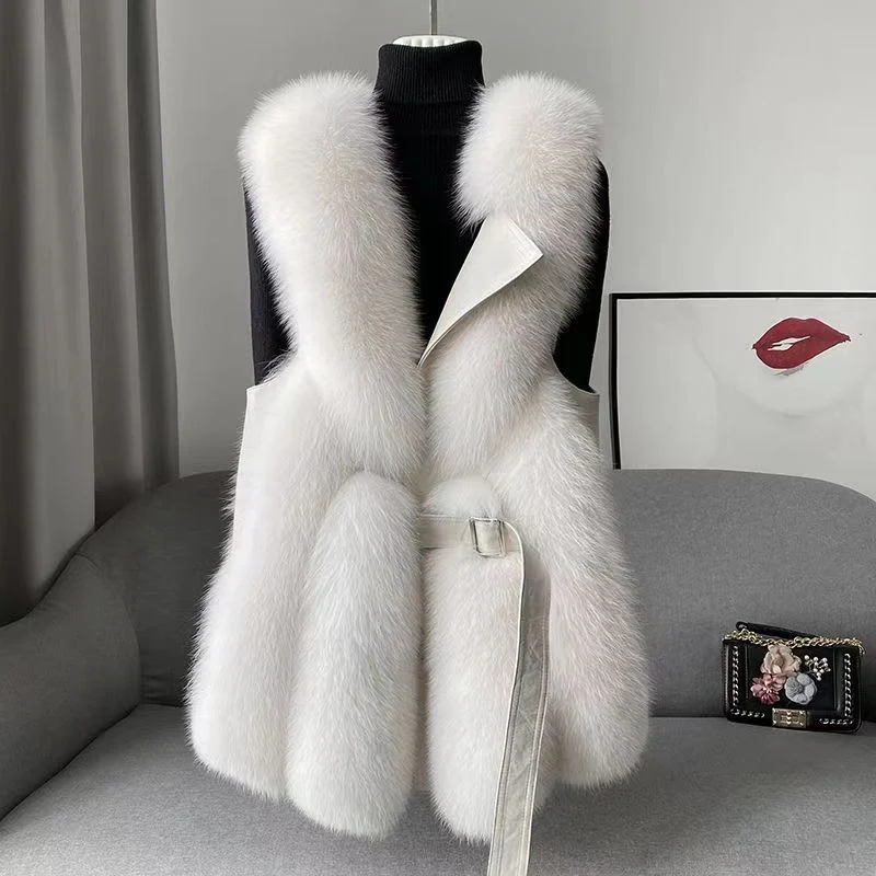 Balira - Elegancka, wyjątkowa i modna kamizelka z sztucznego futra dla kobiet - Image 14
