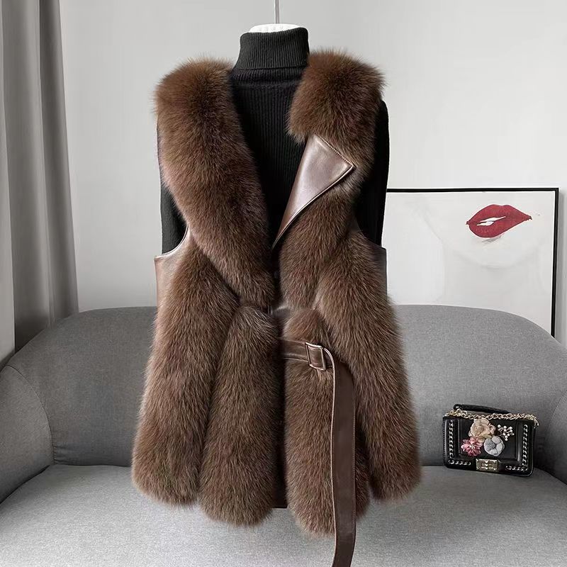 Balira - Elegancka, wyjątkowa i modna kamizelka z sztucznego futra dla kobiet - Image 15
