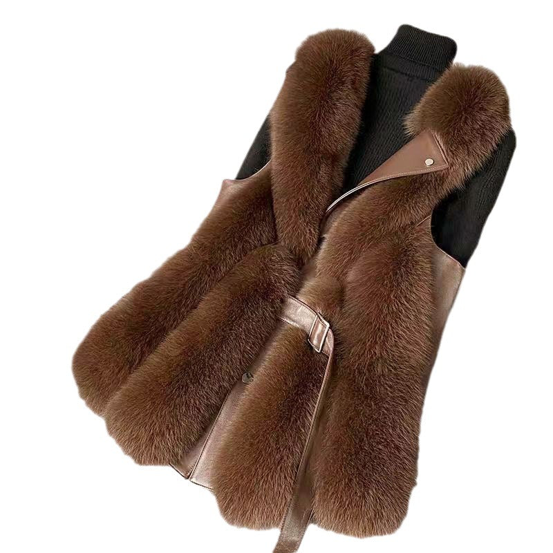 Balira - Elegancka, wyjątkowa i modna kamizelka z sztucznego futra dla kobiet - Image 7