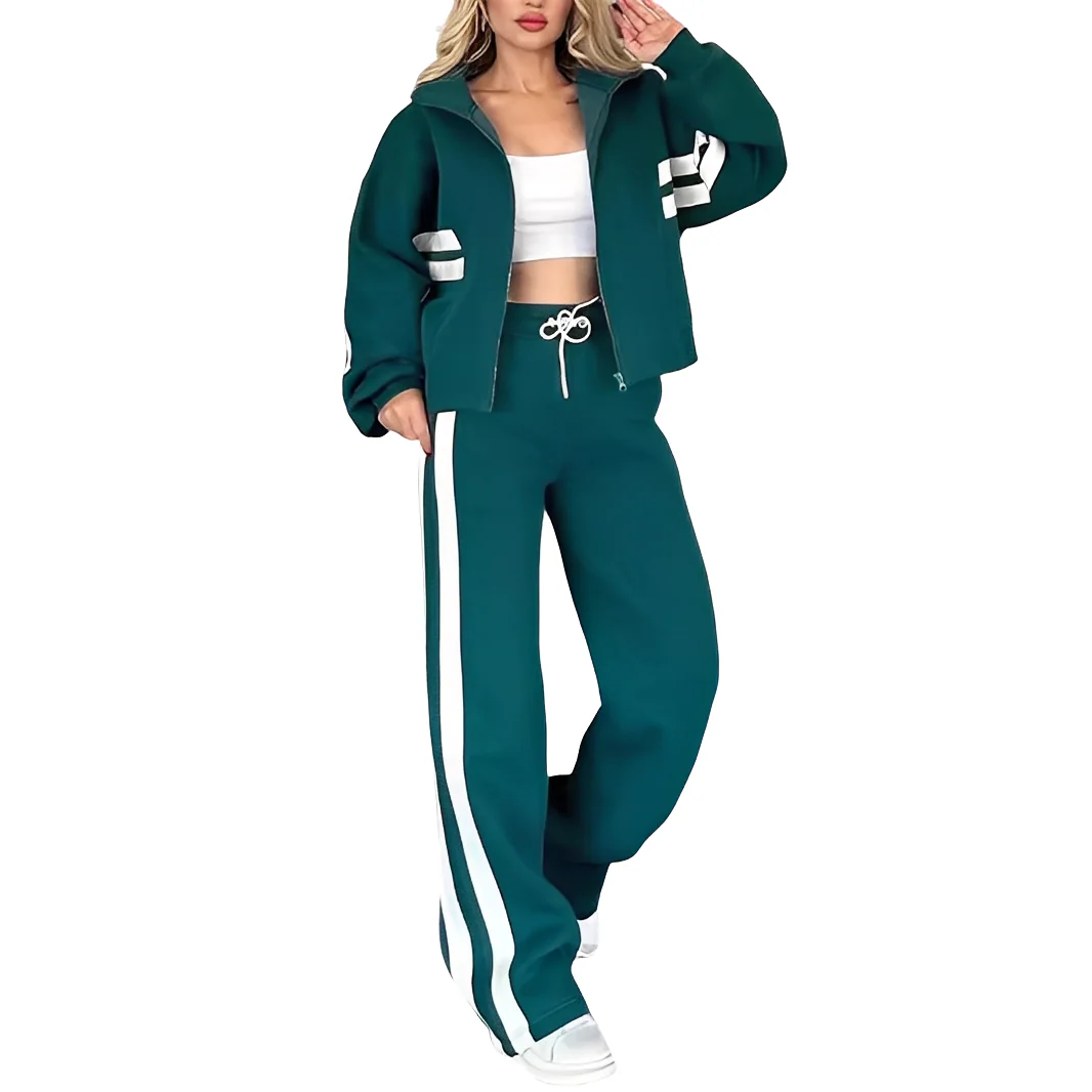 Barbara - Stylowy damski zestaw sportowy złożony z dwóch części - Image 3
