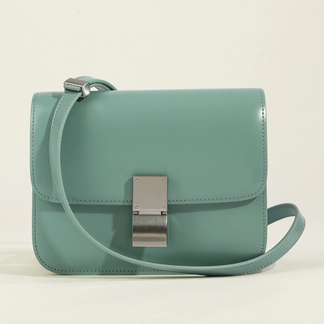 Blanche | Torebka damska skórzana na ramię minimalistyczna elegancka klasyczna - Image 12