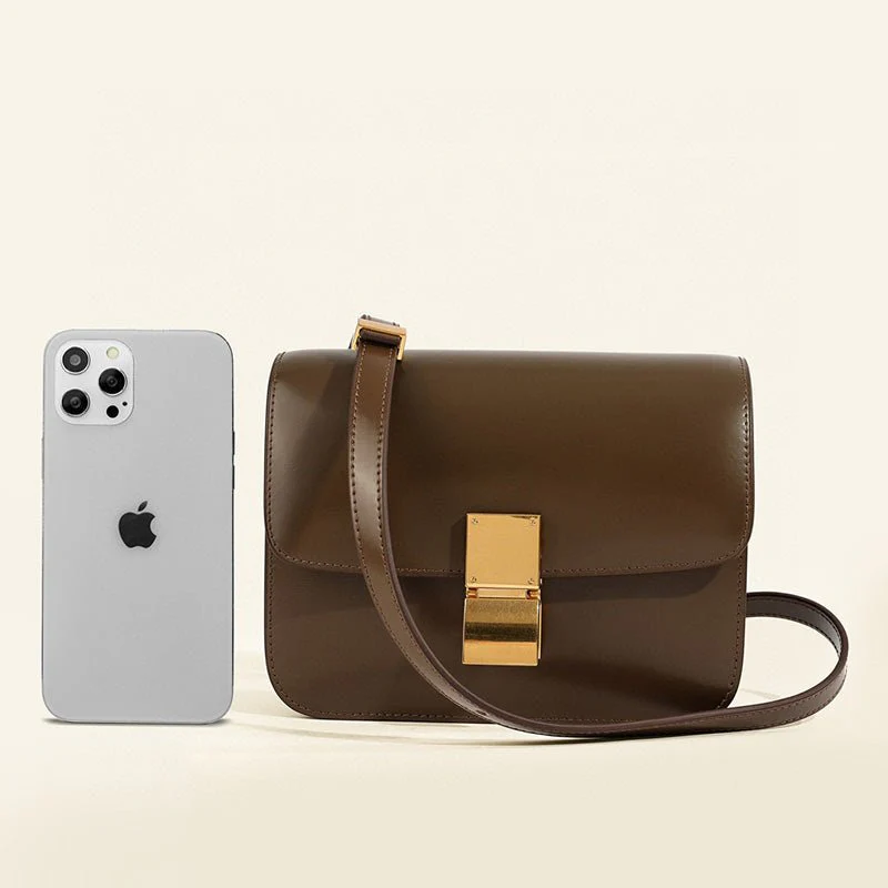 Blanche | Torebka damska skórzana na ramię minimalistyczna elegancka klasyczna - Image 2