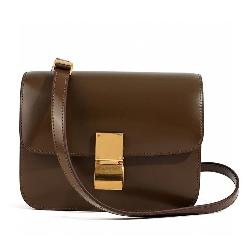 Blanche | Torebka damska skórzana na ramię minimalistyczna elegancka klasyczna - Image 3