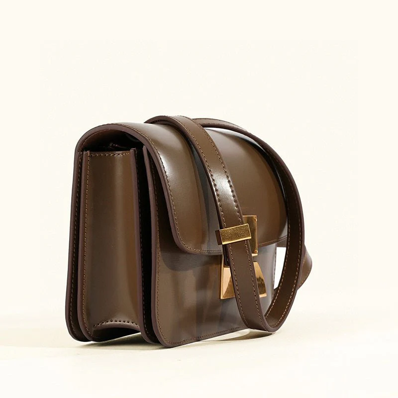 Blanche | Torebka damska skórzana na ramię minimalistyczna elegancka klasyczna - Image 5