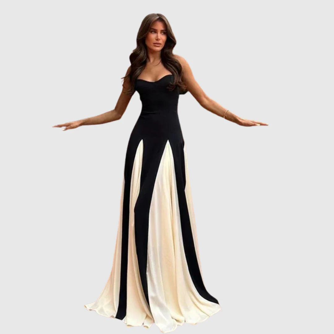 Cary | Damska elegancka sukienka maxi - Image 2