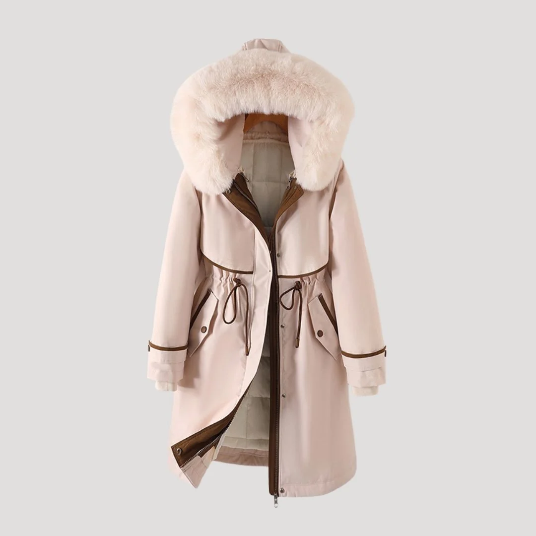 Darla - Długa damska parka z futrem – zimowa - Image 5