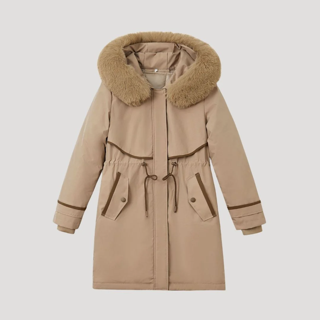 Darla - Długa damska parka z futrem – zimowa - Image 6
