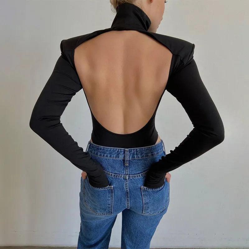 Eleanor - Body z golfem i odkrytymi plecami - Image 2