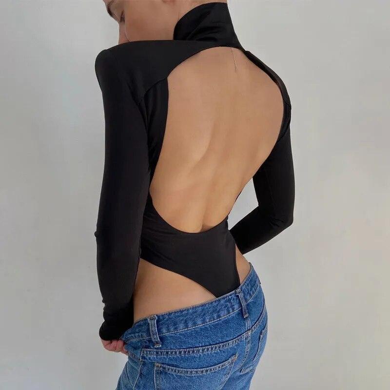 Eleanor - Body z golfem i odkrytymi plecami - Image 3