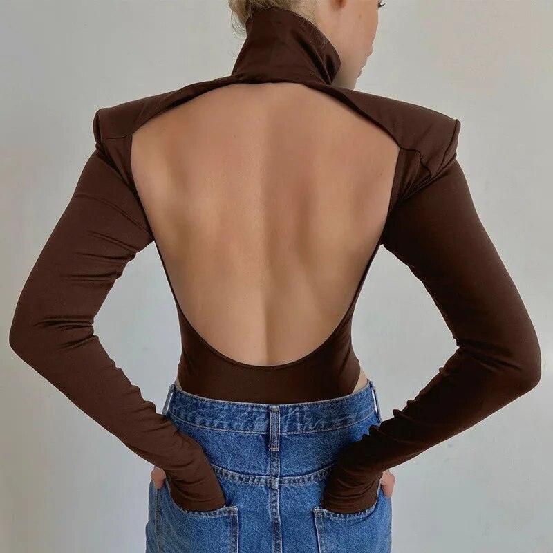 Eleanor - Body z golfem i odkrytymi plecami - Image 4