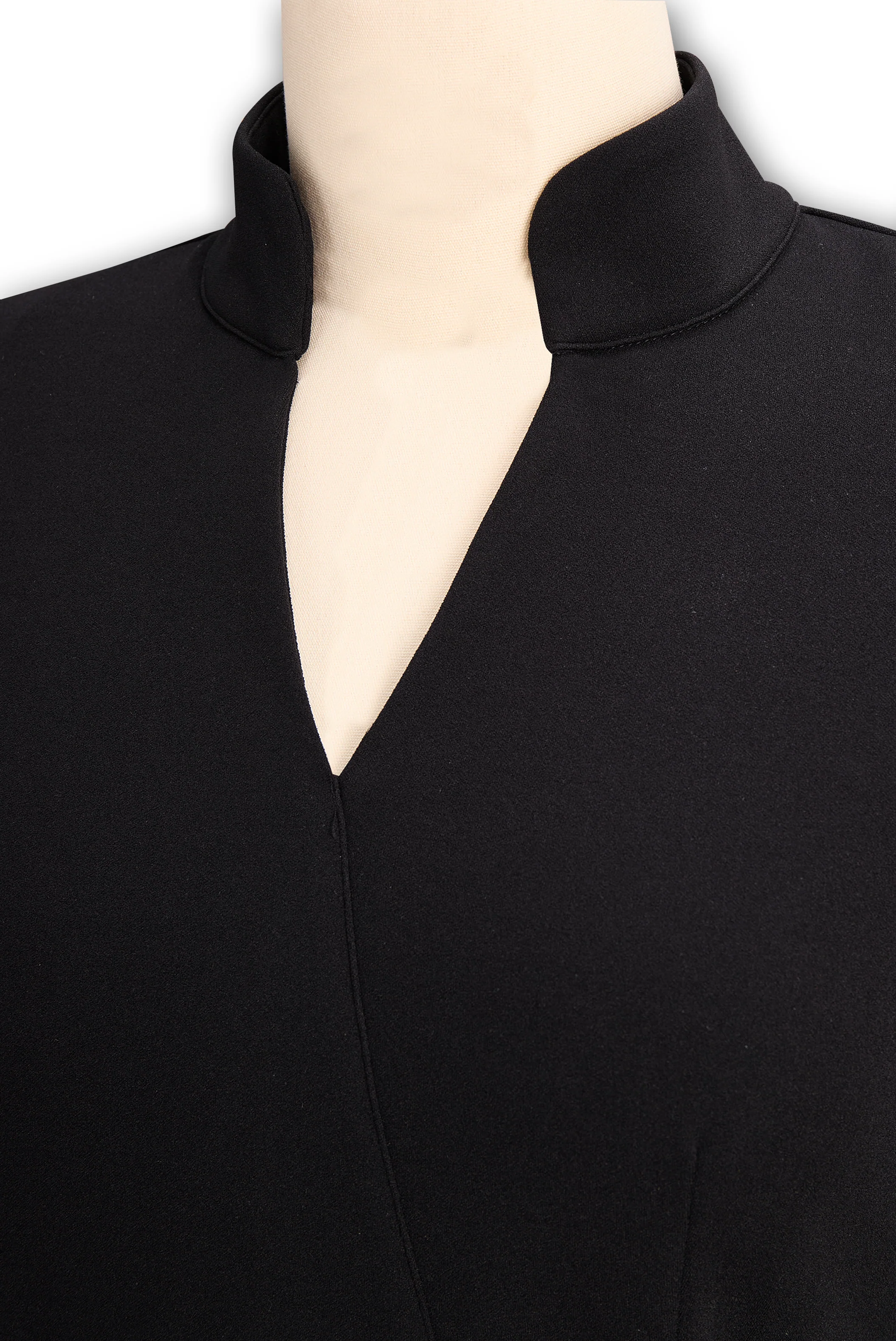 Elisa | Elegancka sukienka midi z paskiem i długim rękawem - Image 17