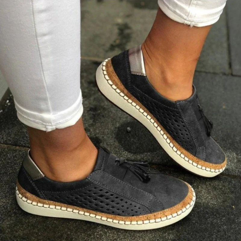 Elvina - Damska ortopedyczne buty wsuwane | Oddychające - Image 3