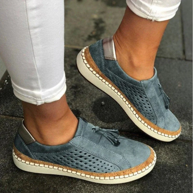 Elvina - Damska ortopedyczne buty wsuwane | Oddychające - Image 4