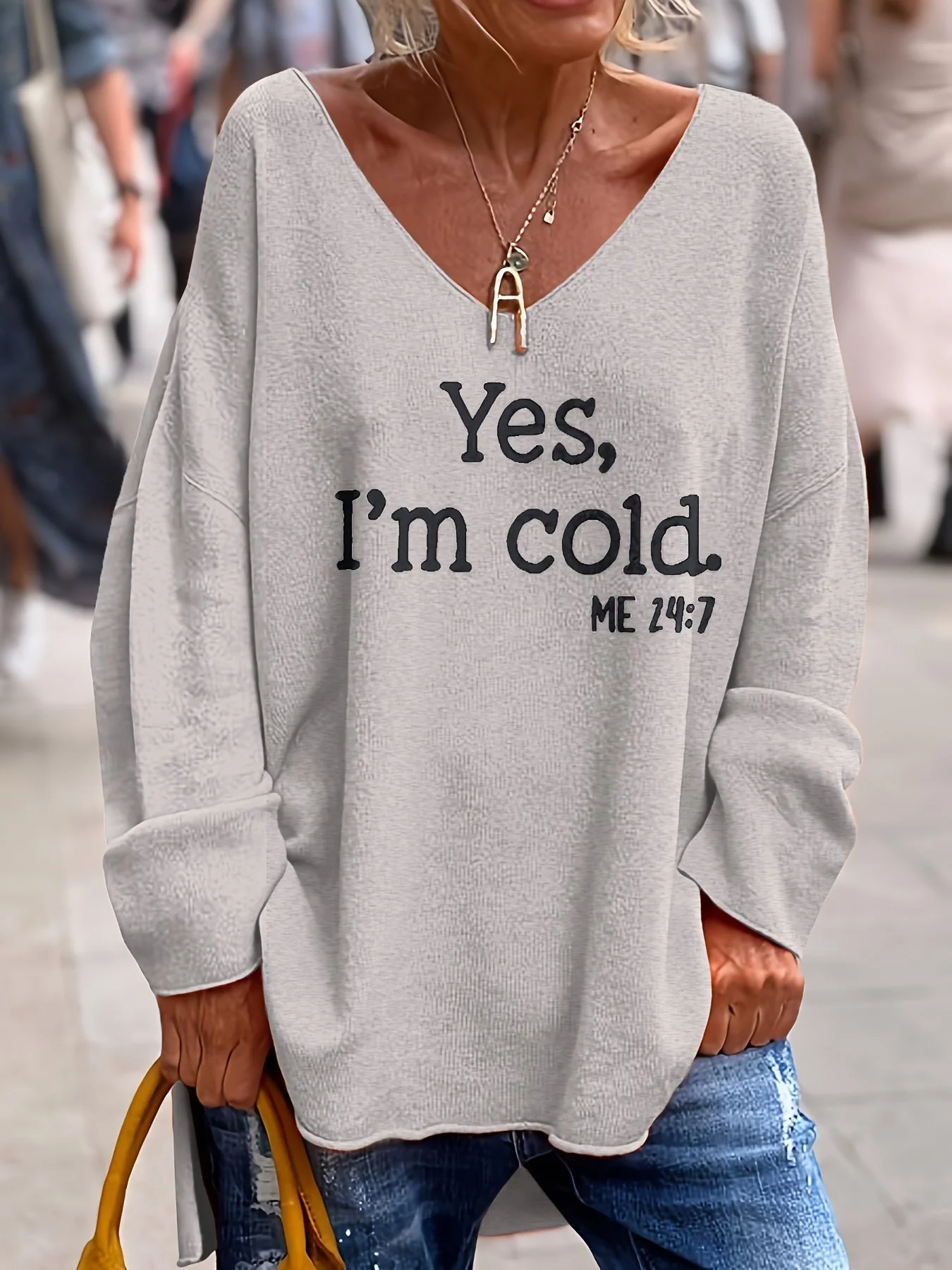 Esme - Casualowy damska sweter z grafiką - Image 2