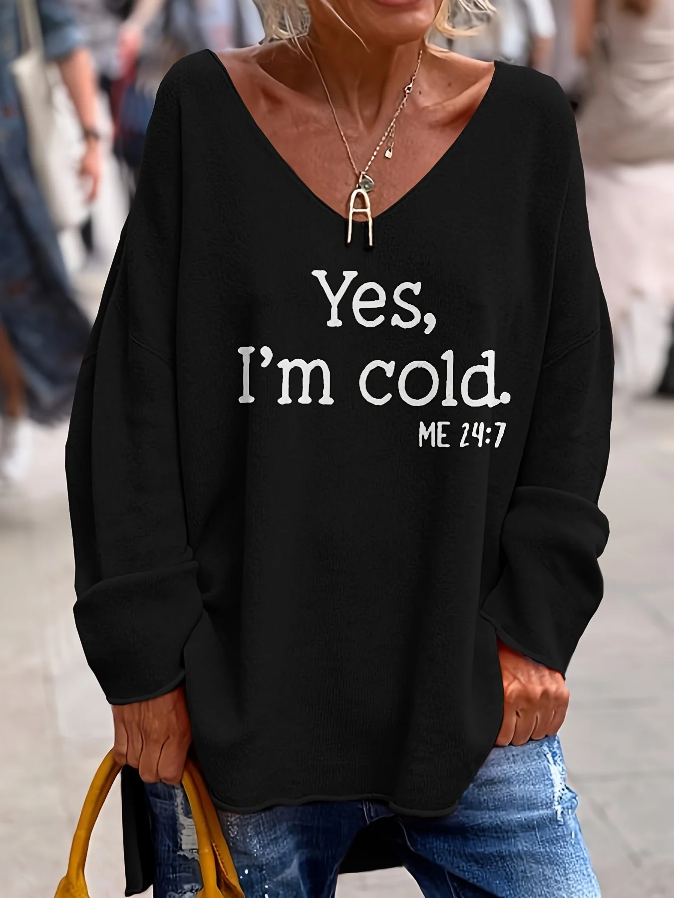 Esme - Casualowy damska sweter z grafiką - Image 3