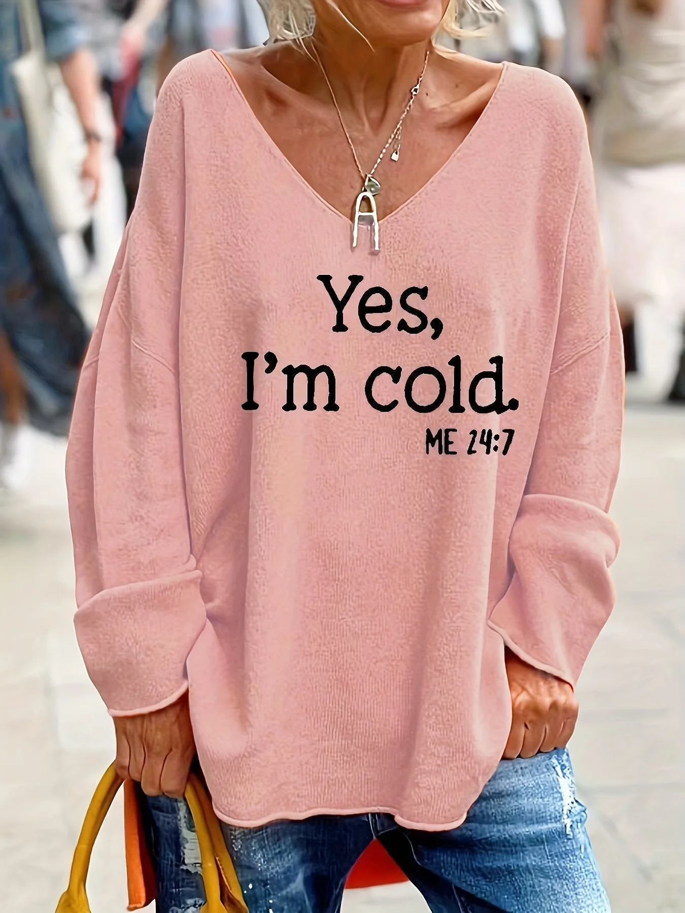 Esme - Casualowy damska sweter z grafiką - Image 4