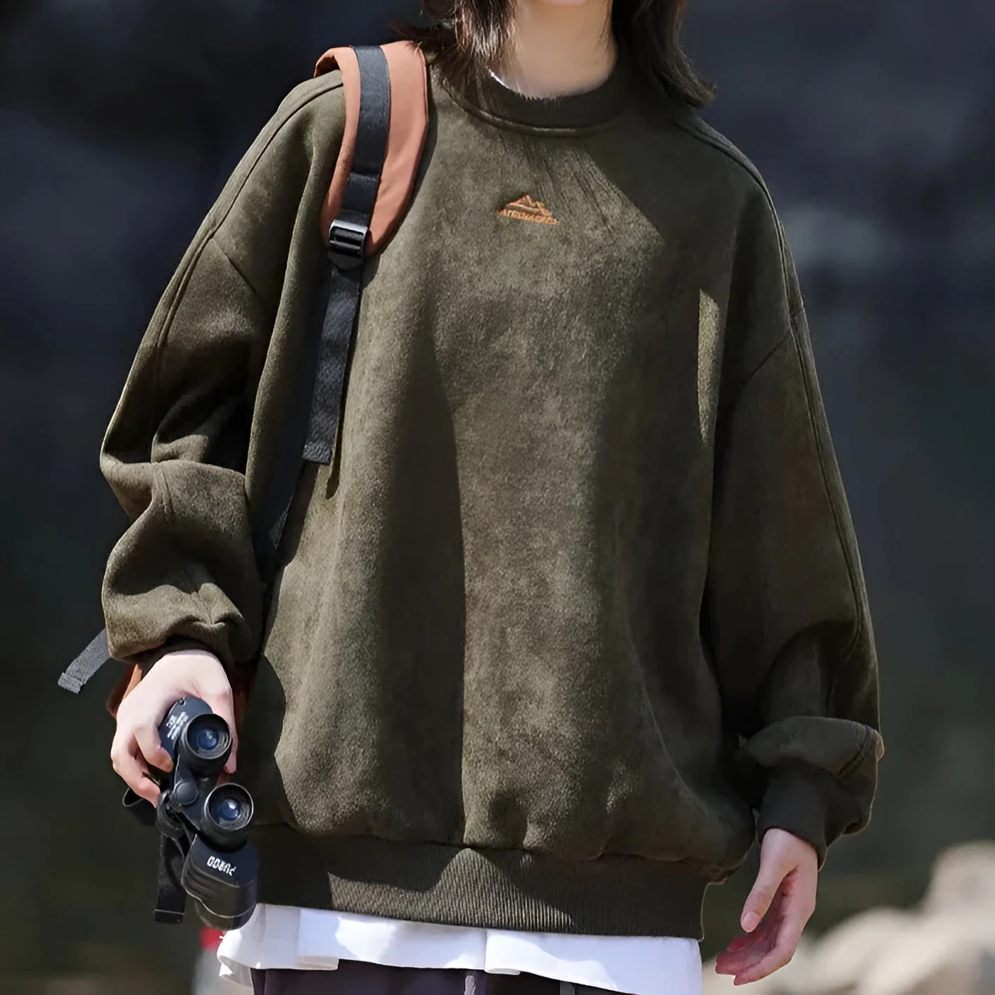 Fern - Oversize’owa bluza damska o outdoorowo-casualowym charakterze - Image 10