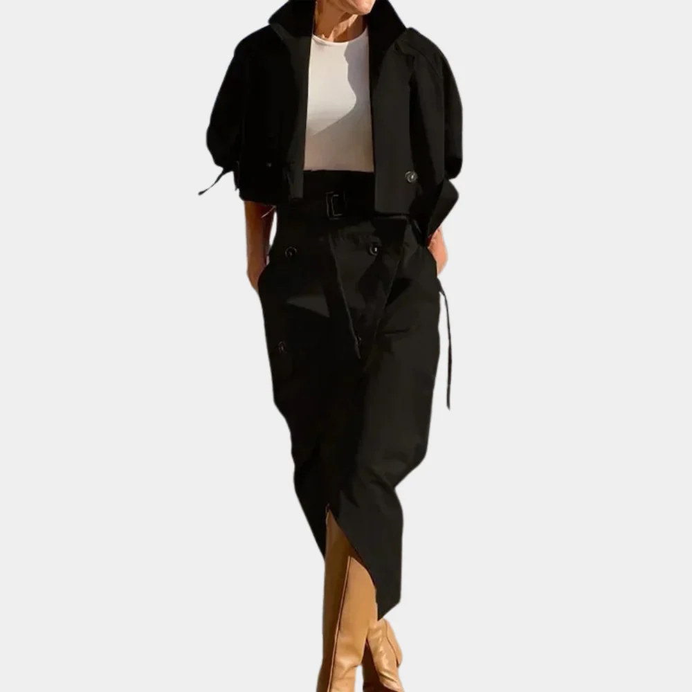 Francine - Ponadczasowy Styl Trencza – Stylowy i Funkcjonalny - Image 7