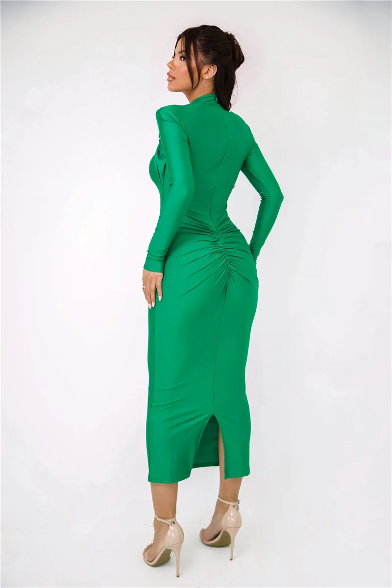 Glenna | Sukienka midi FRESH LABEL Aiaccia elegancka casualowa - Image 10