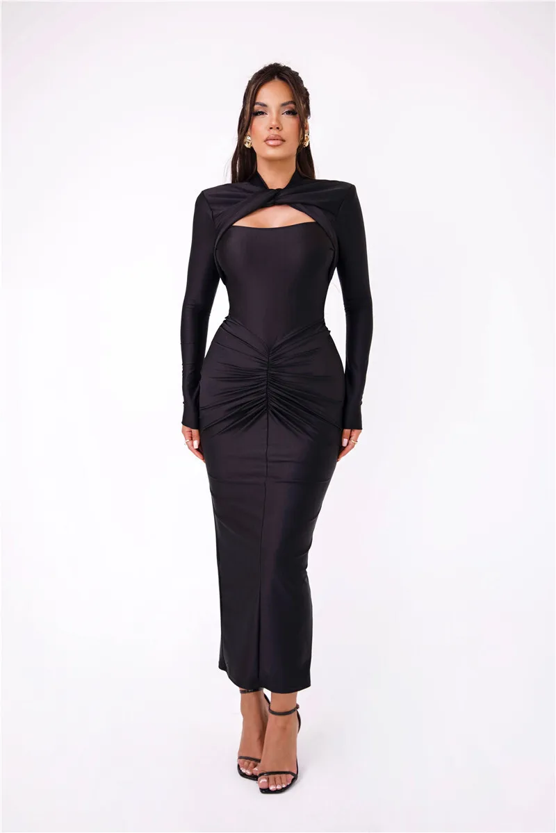 Glenna | Sukienka midi FRESH LABEL Aiaccia elegancka casualowa - Image 23