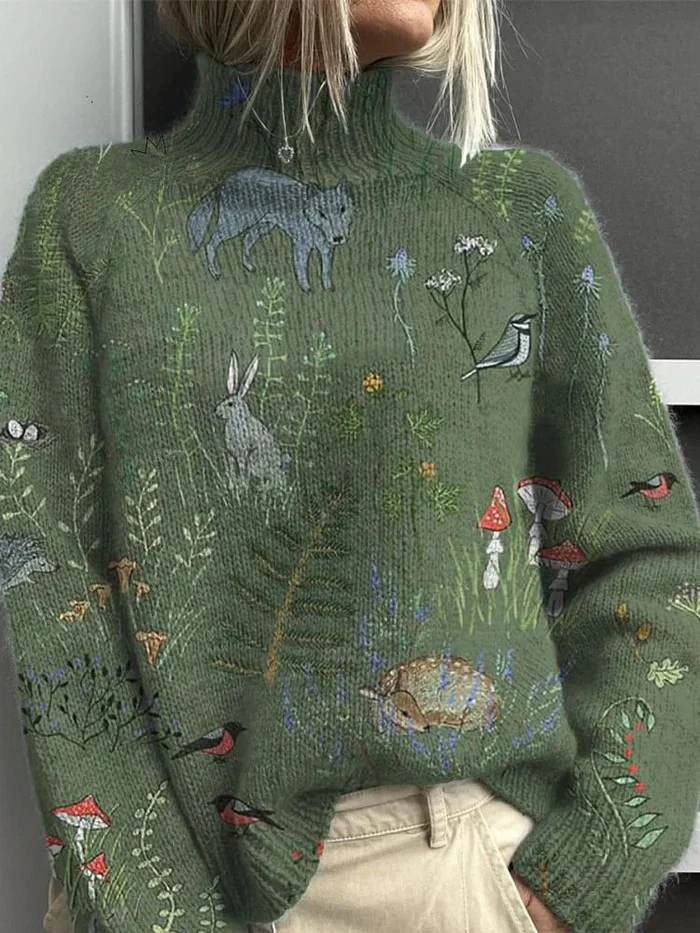 Gwenda | Damski miękki sweter zapewniający wygodę