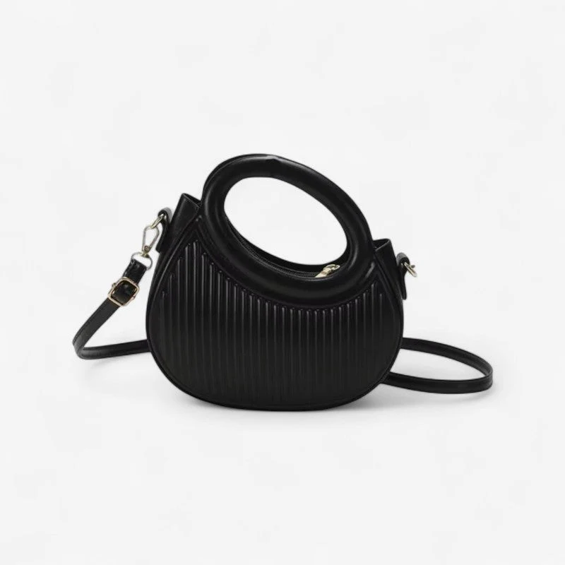 Jeannie | Torebka damska mini okrągła na ramię elegancka minimalistyczna - Image 2