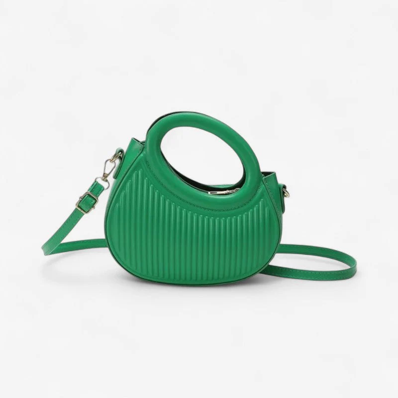 Jeannie | Torebka damska mini okrągła na ramię elegancka minimalistyczna - Image 3
