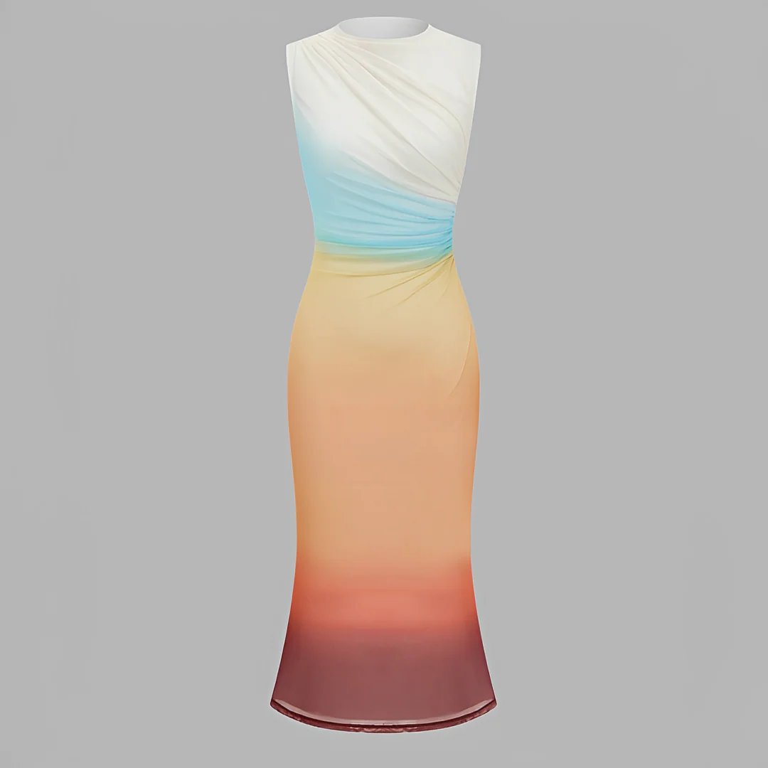 Jemma | Sukienka maxi damska Anjanet bez pleców stylowa elegancka - Image 3