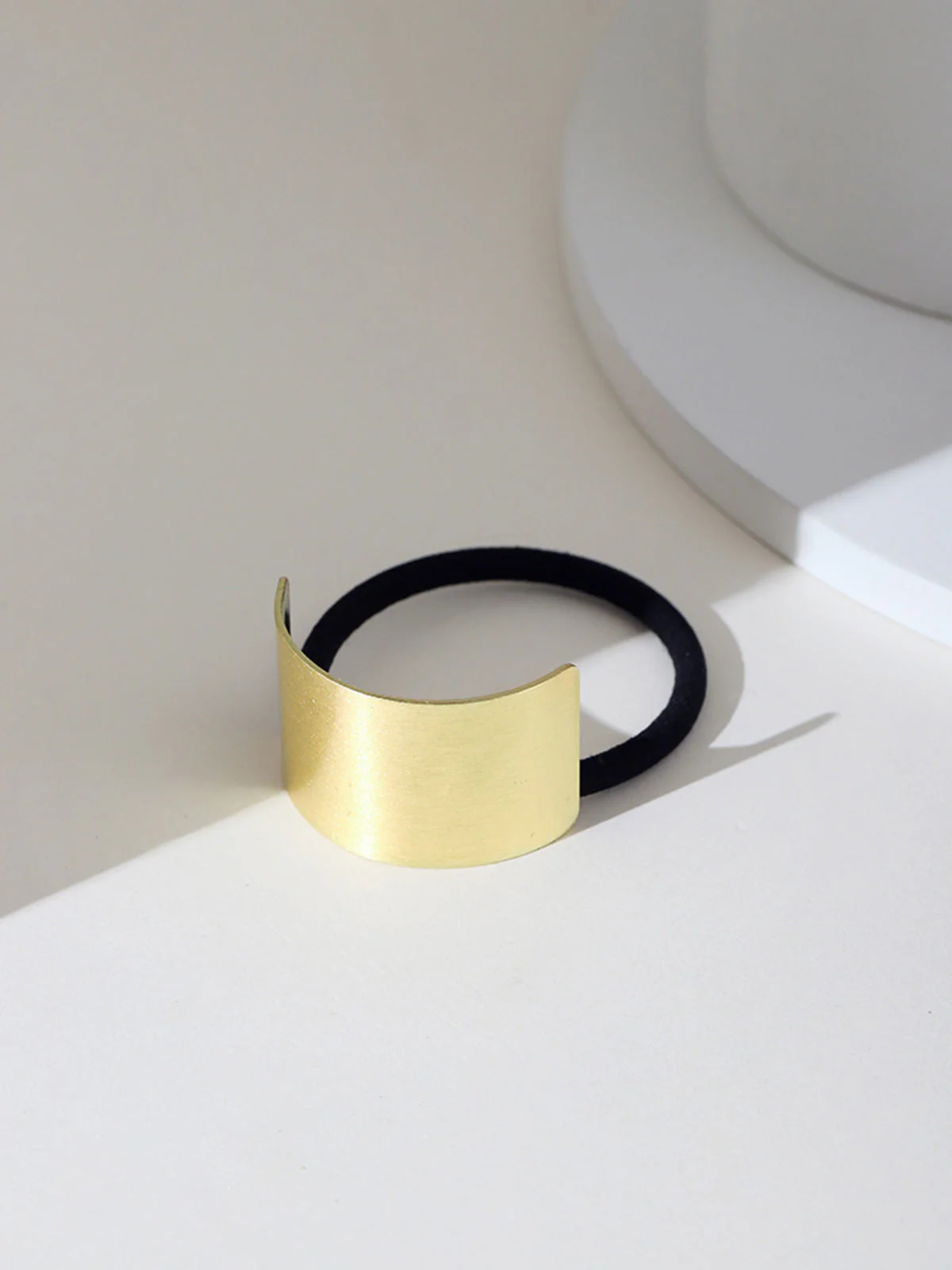 Kasey | Opaska do włosów damska elegancka minimalistyczna stylowa aksamitna / modna - Image 2