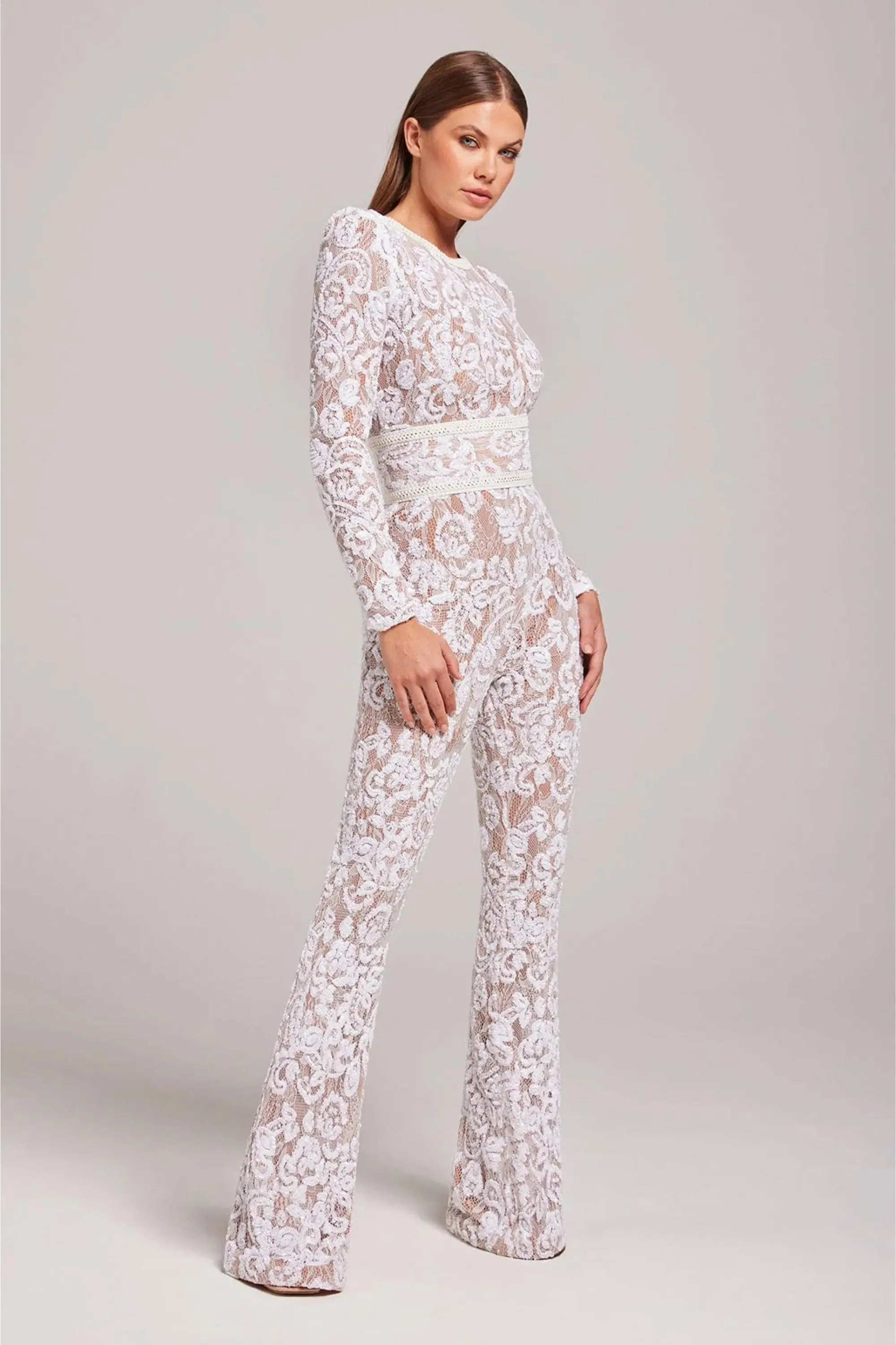 Kate – Koronkowy wieczorowy kombinezon dla kobiet - Image 7