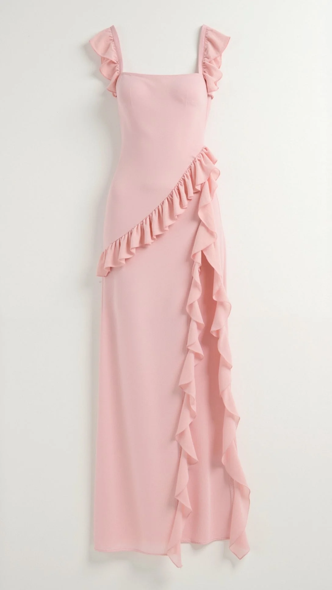 Laura | Elegancka falbankowa sukienka maxi - Image 17