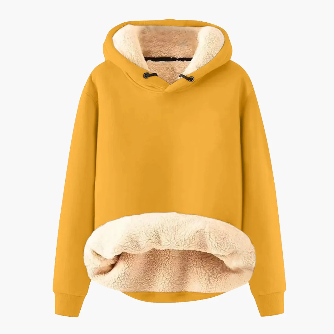 Malwina - Bluza z kapturem dla kobiet z podszewką Sherpa - Image 6
