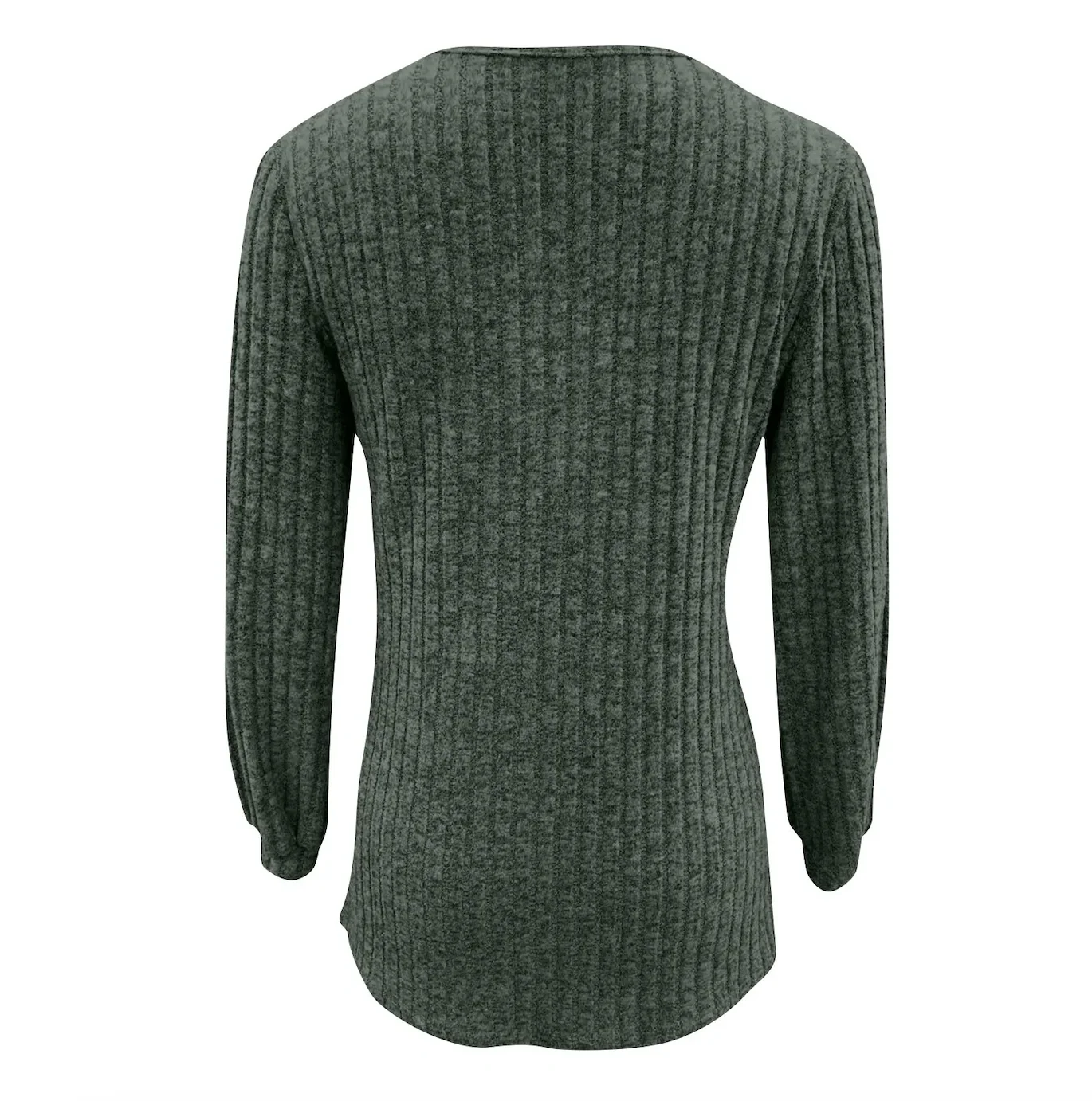 Marcia – swobodny damski sweter z guzikami - Image 4