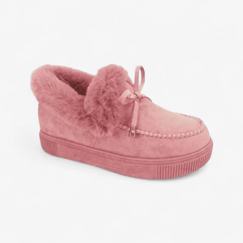 Natalia - buty z okrągłym noskiem, ozdobną frędzelką i wsuwanym fasonem - Image 3