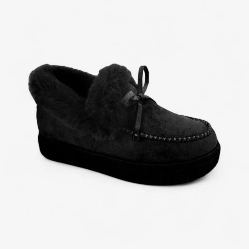 Natalia - buty z okrągłym noskiem, ozdobną frędzelką i wsuwanym fasonem - Image 6