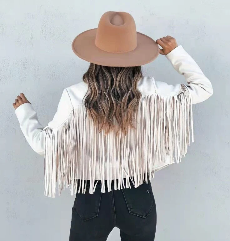 Nicki - Boho Kardigan z Frędzlami – Stylowy Kardigan z Otwartym Przodem - Image 6