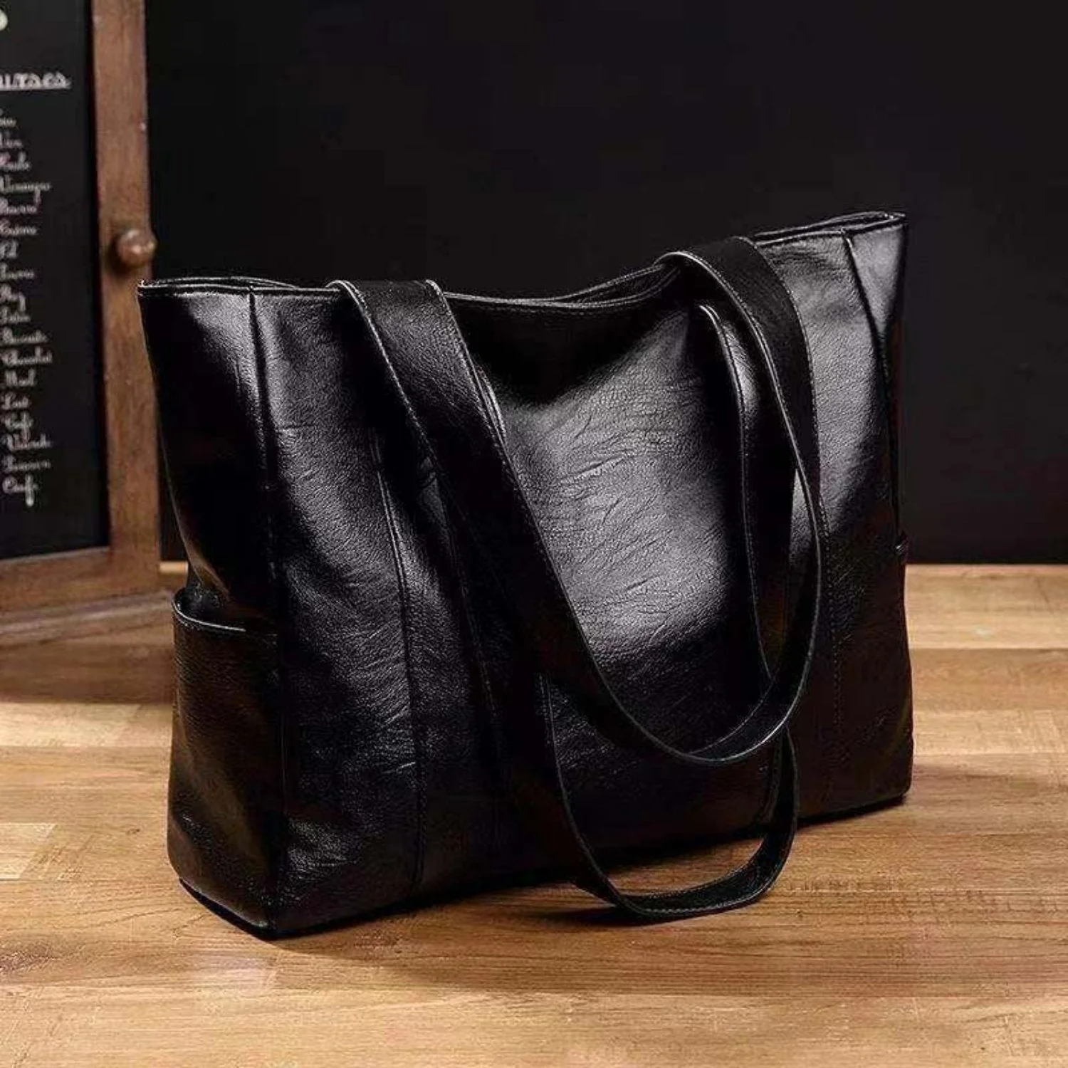 Ola - Damska Tote Bag - Przestronna w Stylu Vintage Pasek na ramię