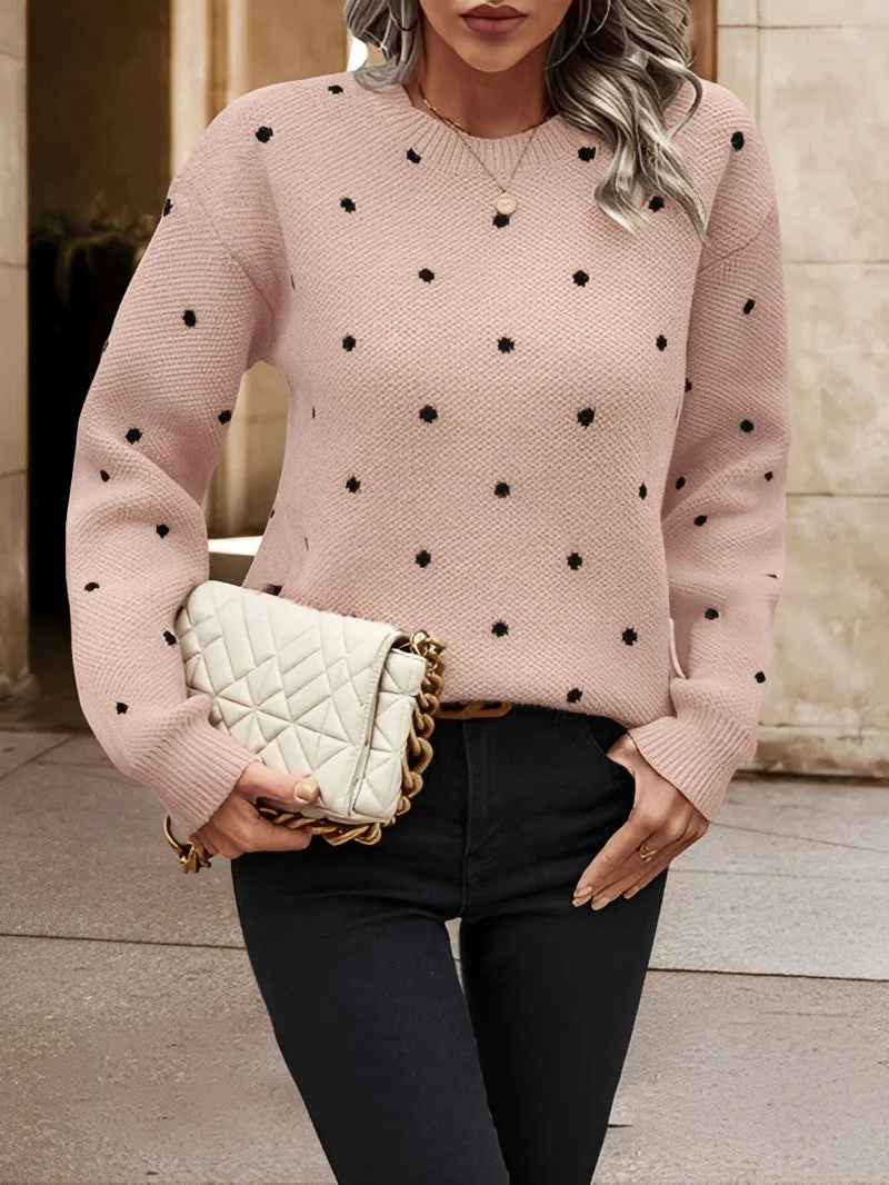 Patrice - Stylowy sweter w kropki dla kobiet - Image 5