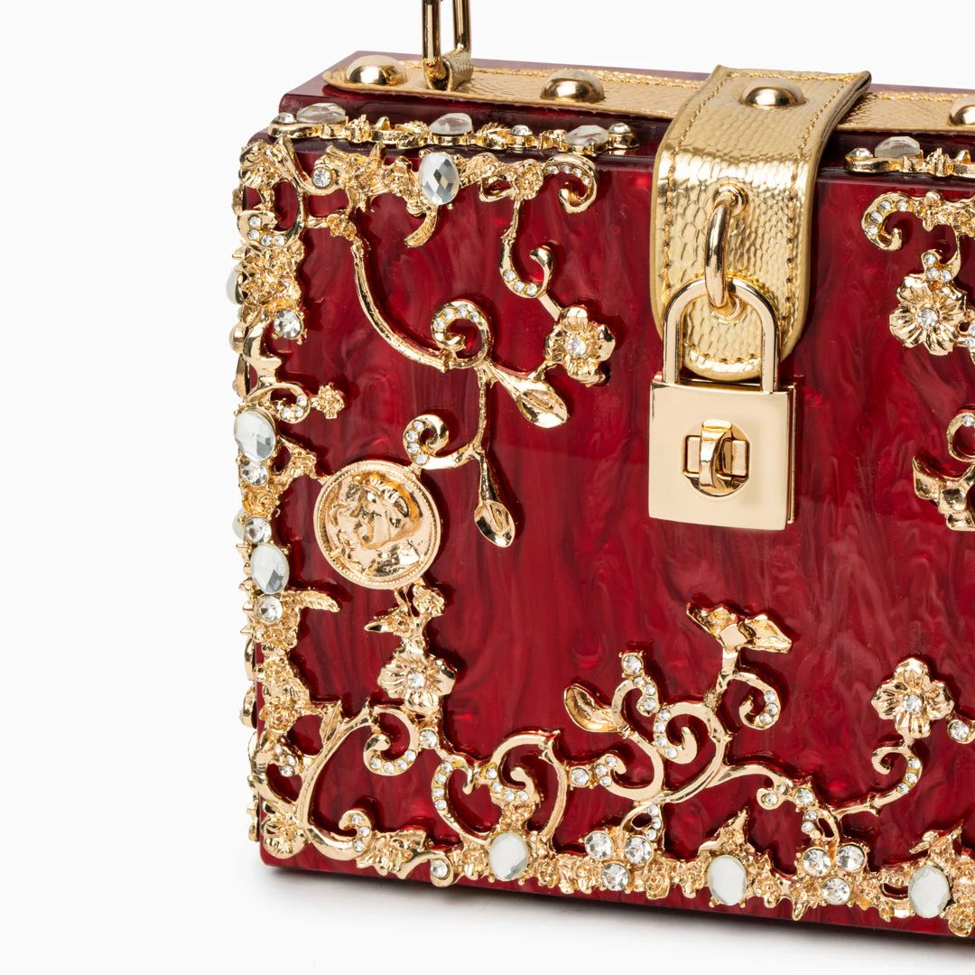 Petula | Torebka damska luksusowa mini z kryształkami elegancka - Image 17