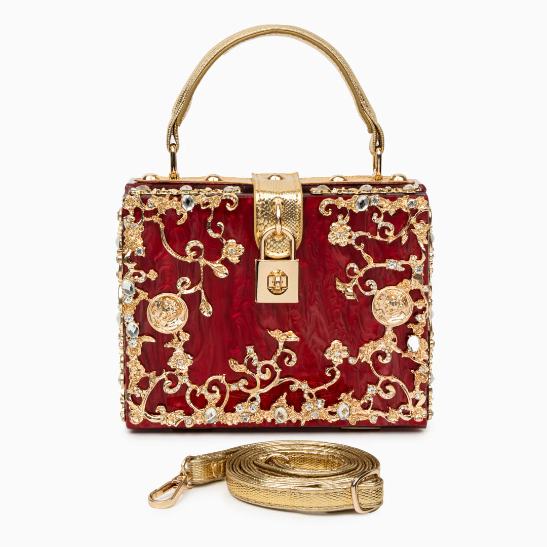 Petula | Torebka damska luksusowa mini z kryształkami elegancka - Image 19