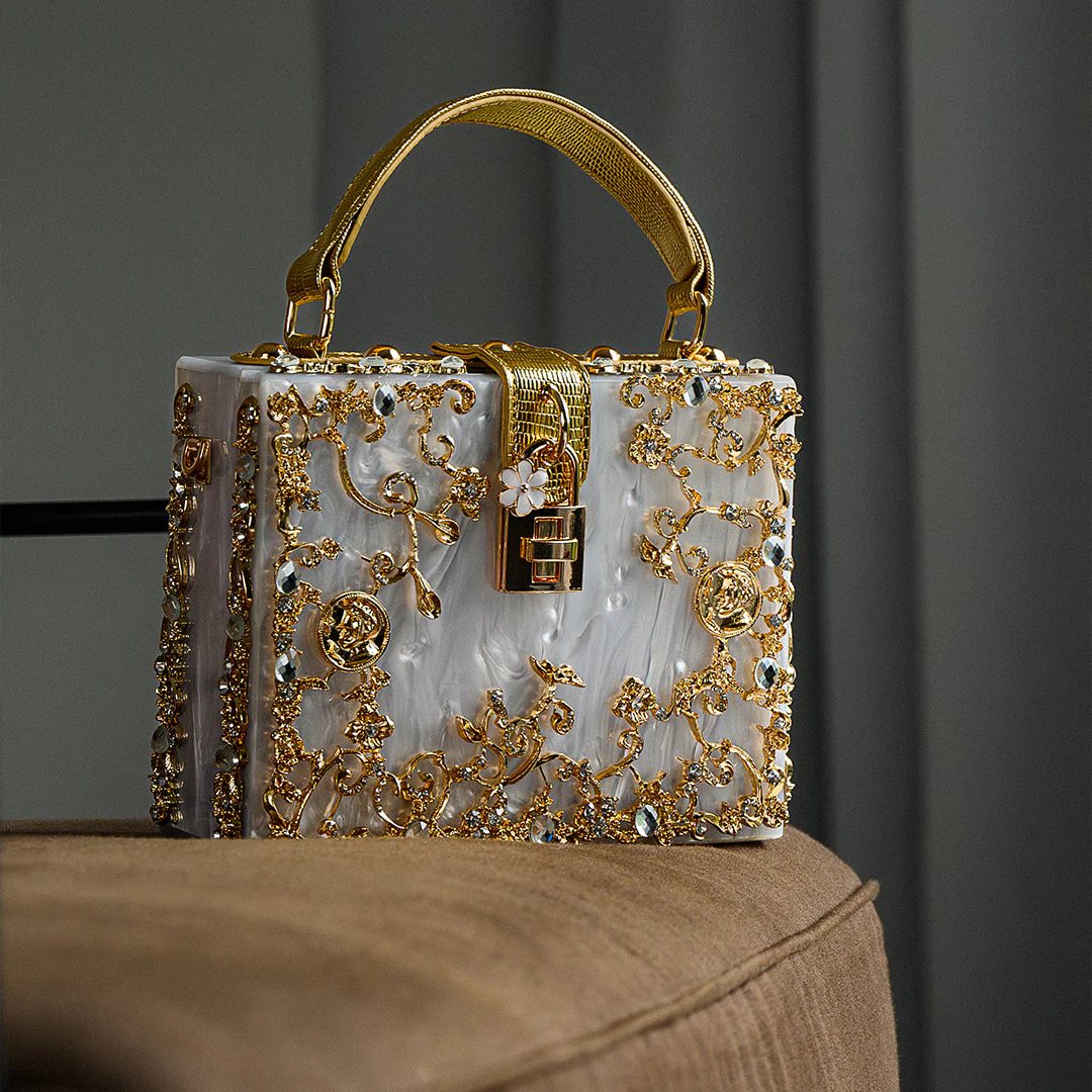Petula | Torebka damska luksusowa mini z kryształkami elegancka - Image 5