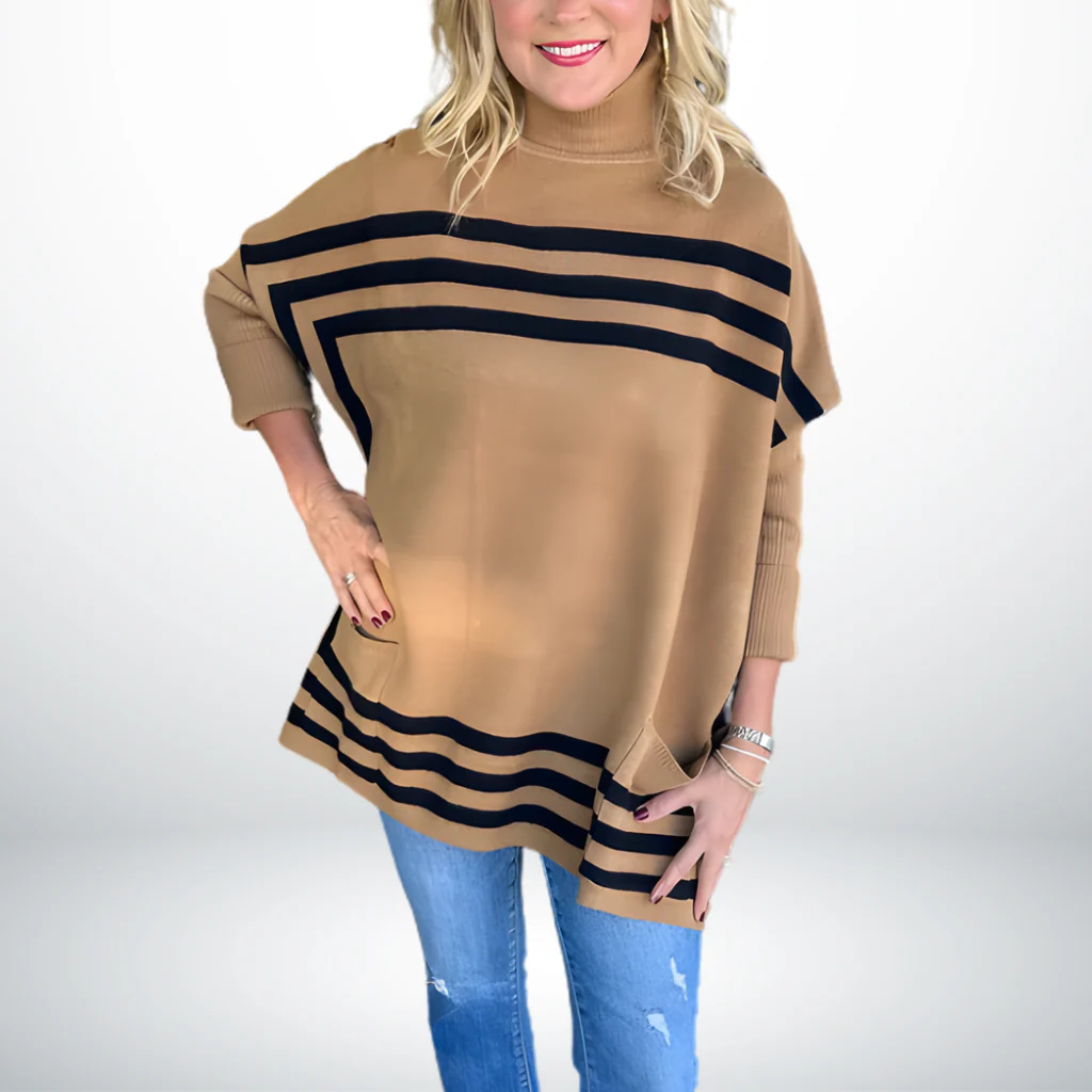 Precious | Komfortowy sweter damski casual, miękka dzianina, luźny fason - Image 2